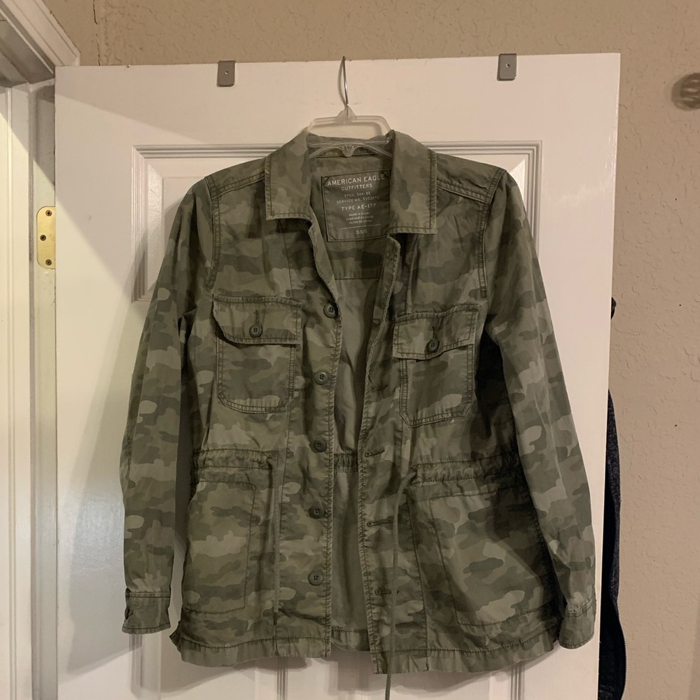 American Eagle Camo Jacket